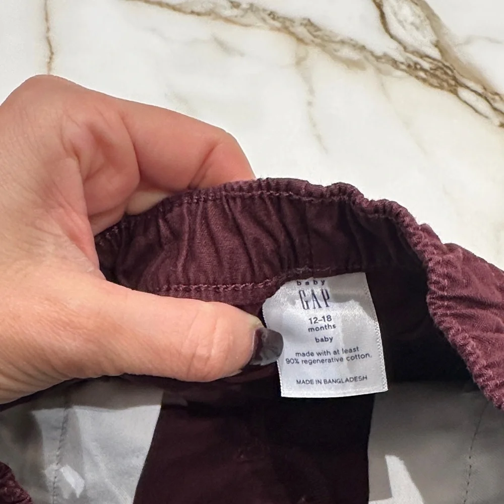 Gap Kids Maroon Pants